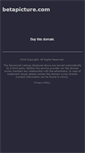Mobile Screenshot of betapicture.com